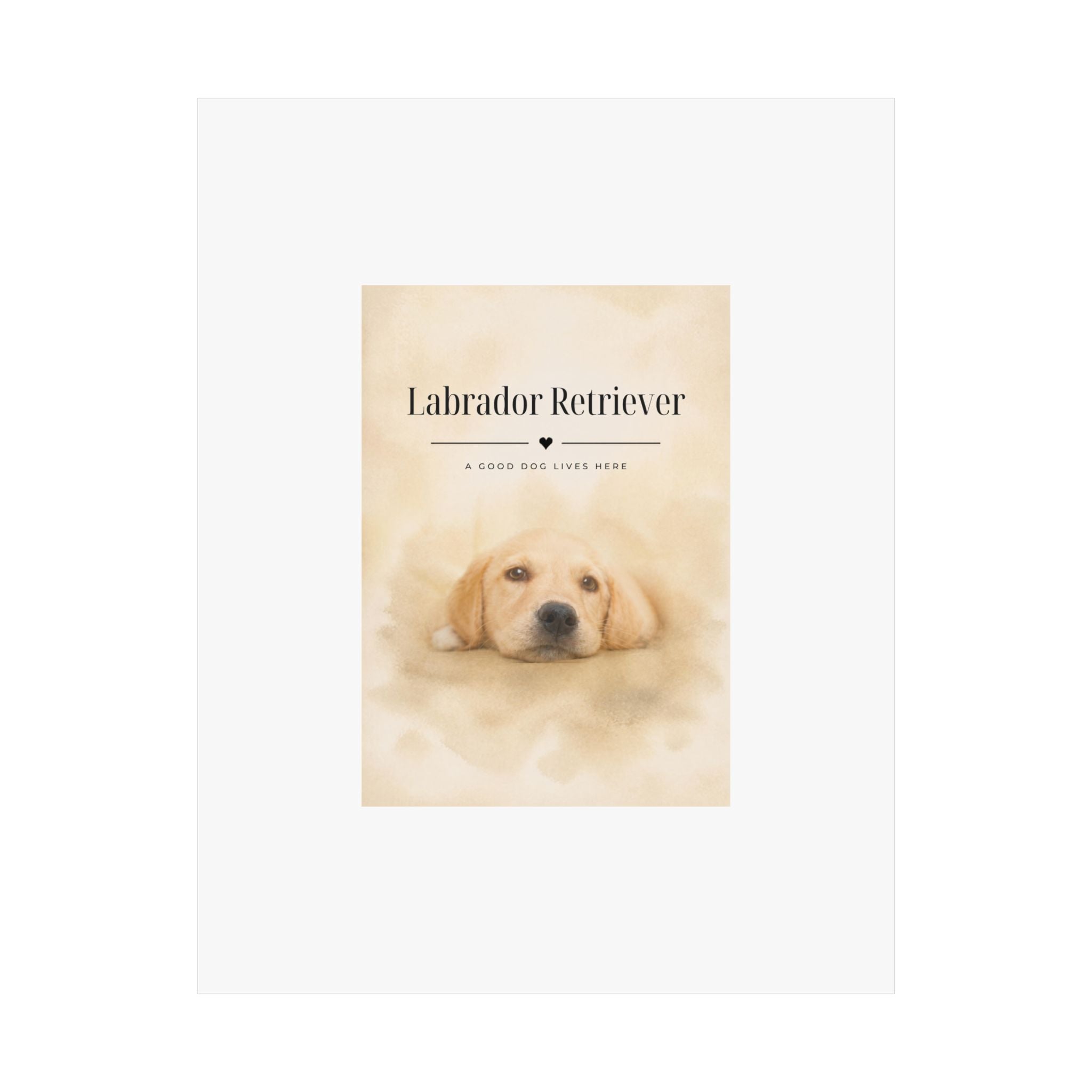 Labrador Retriever Wall Art · Lab Print · Dog Lover Home Decor