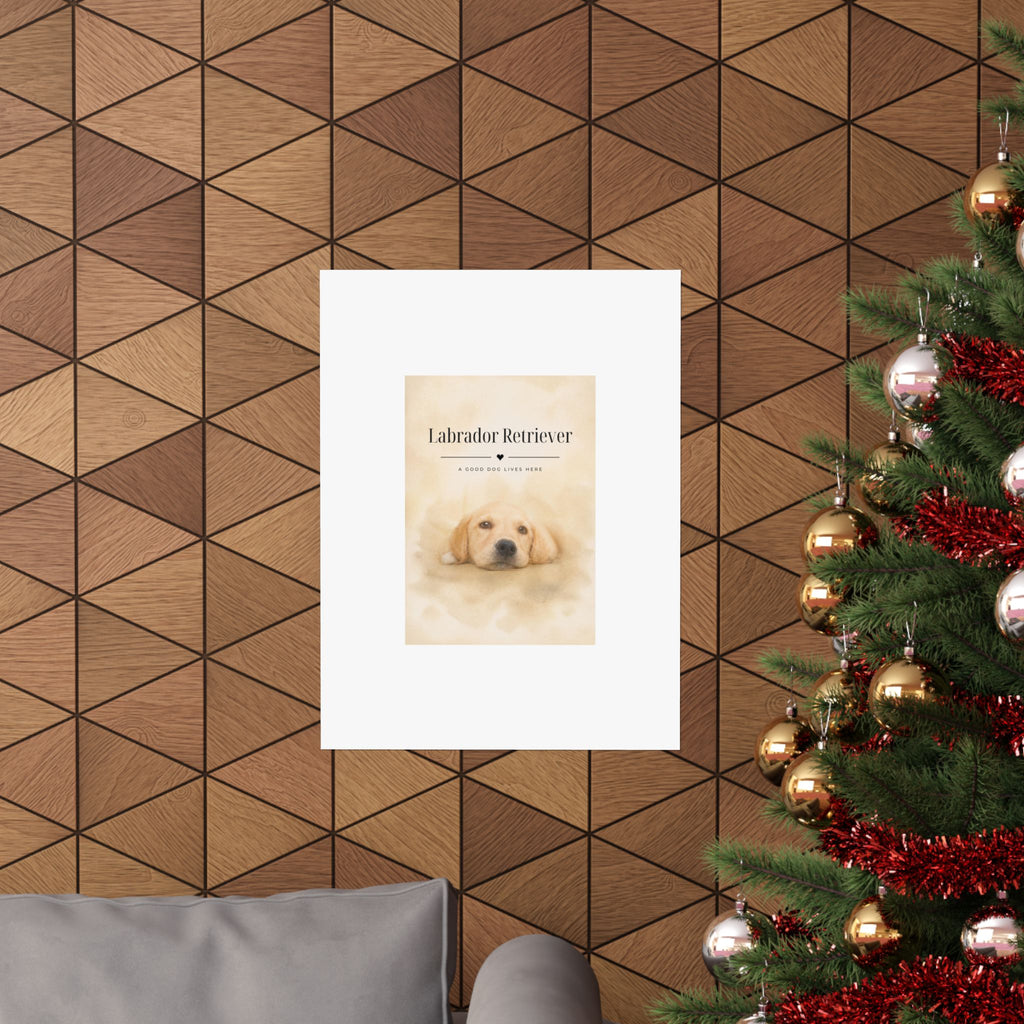 Labrador Retriever Wall Art · Lab Print · Dog Lover Home Decor
