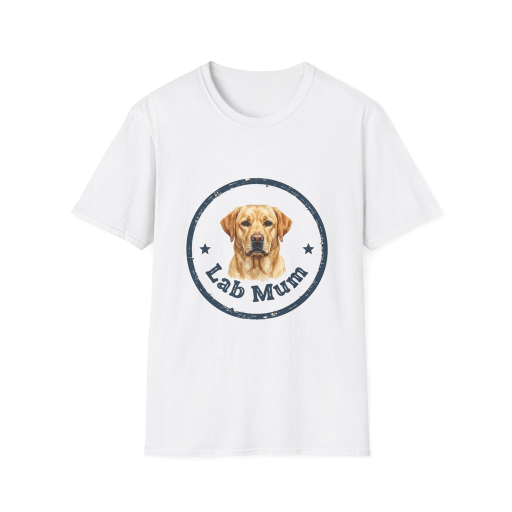 Labrador Mum T-Shirt · Lab Retriever Gift · Dog Mum Tee