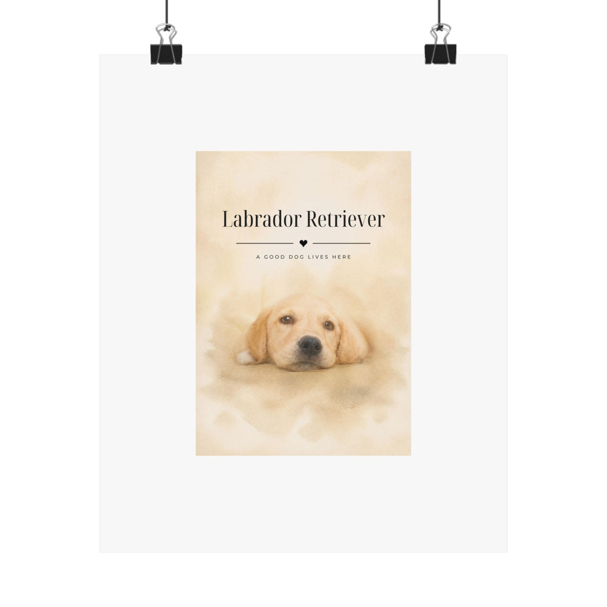 Labrador Retriever Wall Art · Lab Print · Dog Lover Home Decor