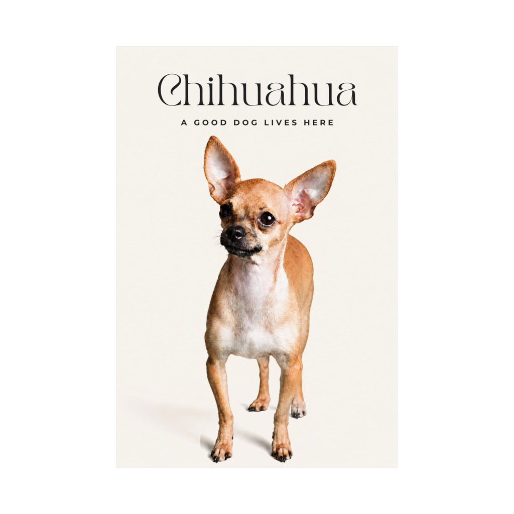 Chihuahua Print · Dog Breed Wall Art · Chihuahua Gift · Matte Poster