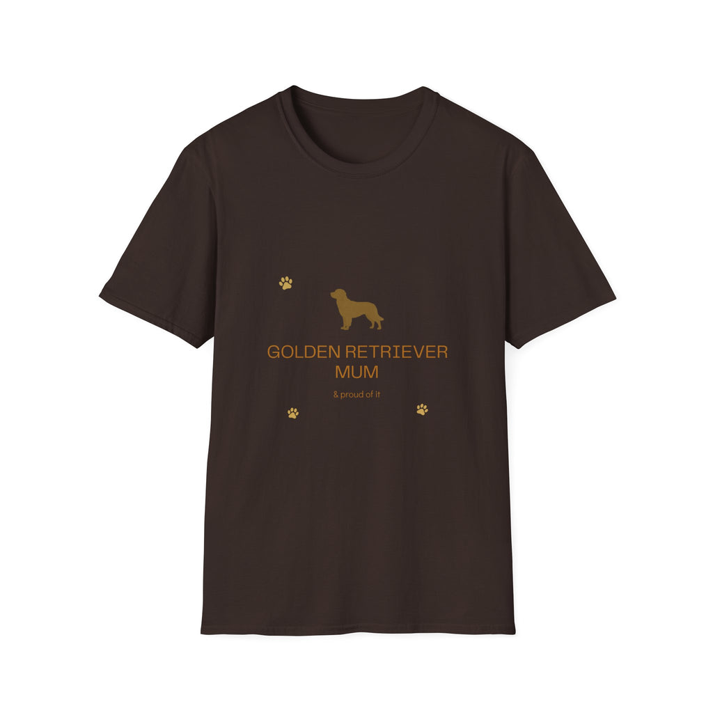 Golden Retriever Mum T-Shirt · Golden Retriever Gift · Dog Mum Tee