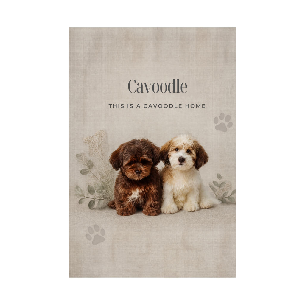 Cavoodle Print · Dog Breed Wall Art · Cavoodle Gift · Matte Poster