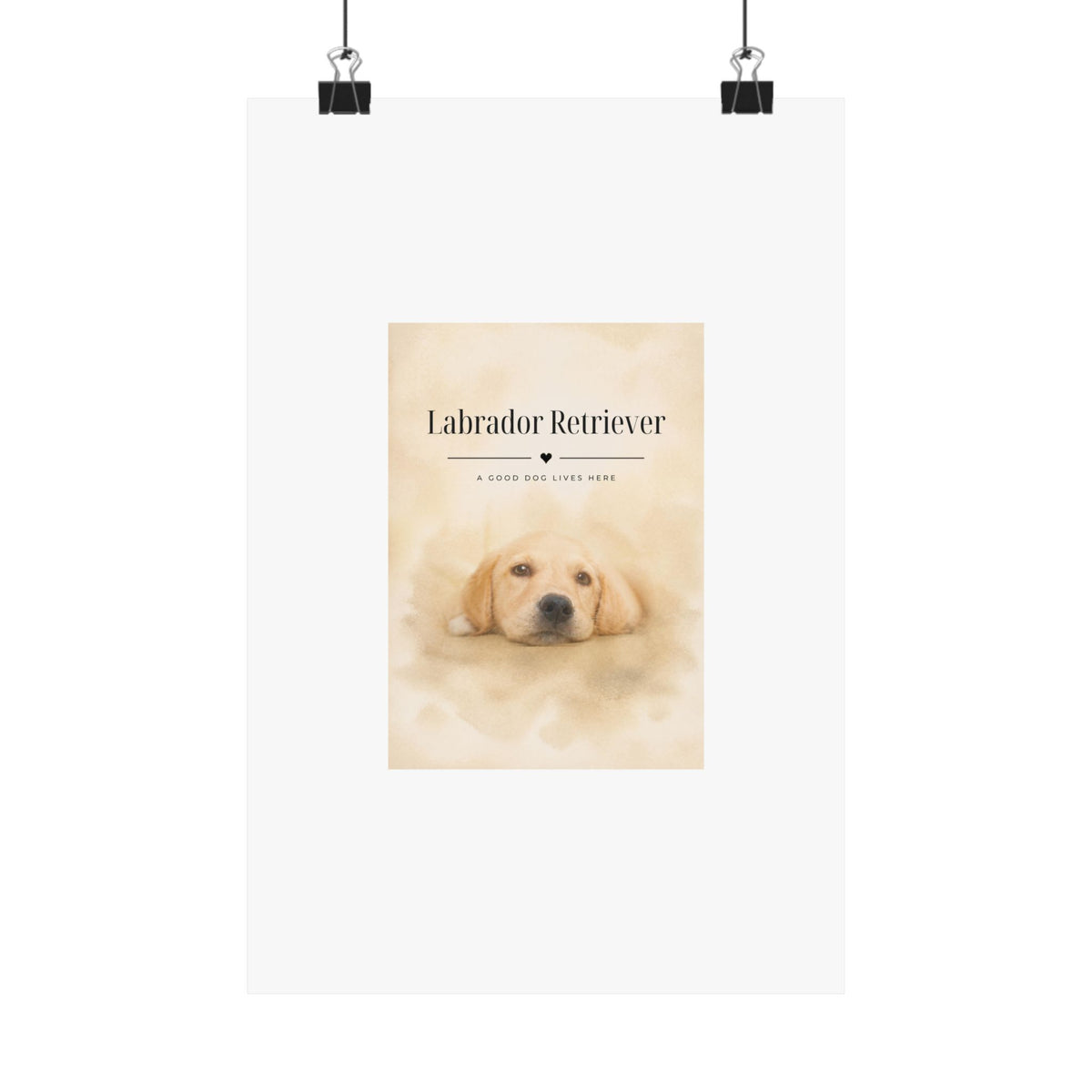 Labrador Retriever Wall Art · Lab Print · Dog Lover Home Decor