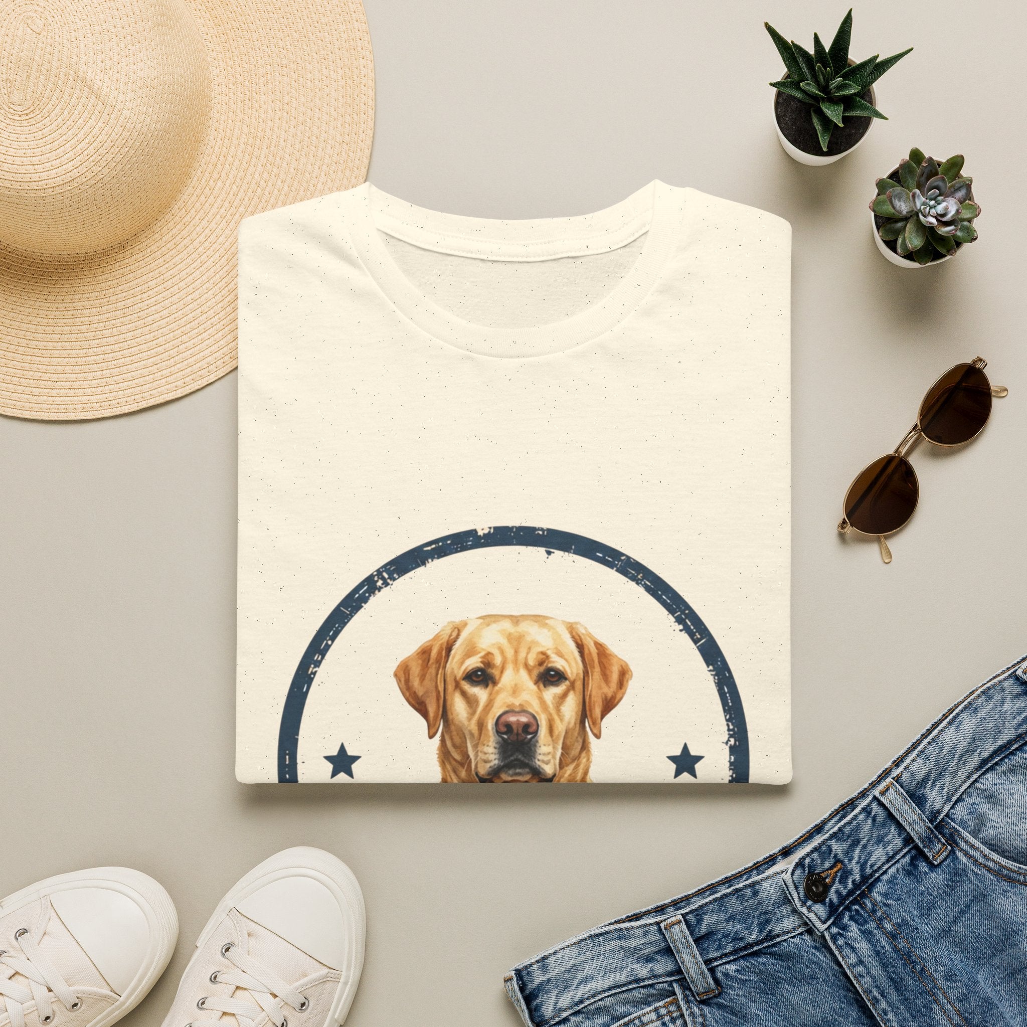 Labrador Mum T-Shirt · Lab Retriever Gift · Dog Mum Tee