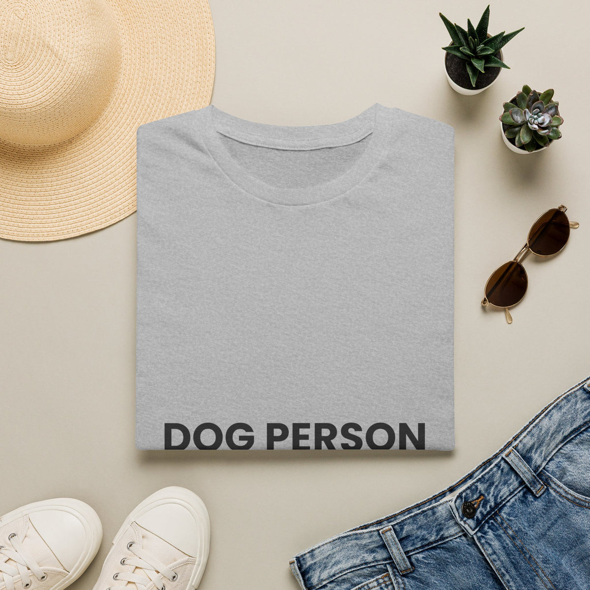 Dog Person T-Shirt · Dog Lover Gift · Minimal Dog Owner Tee
