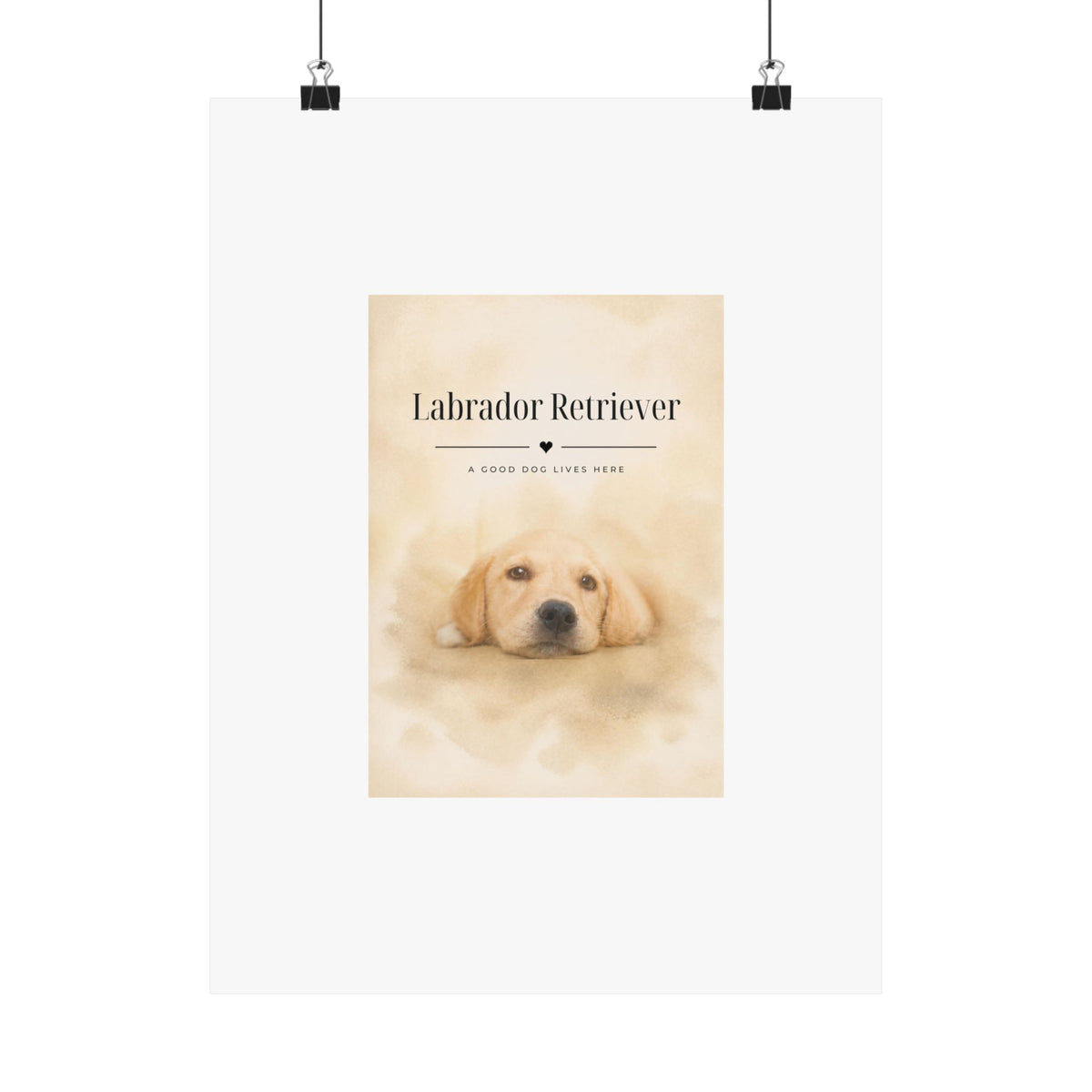 Labrador Retriever Wall Art · Lab Print · Dog Lover Home Decor