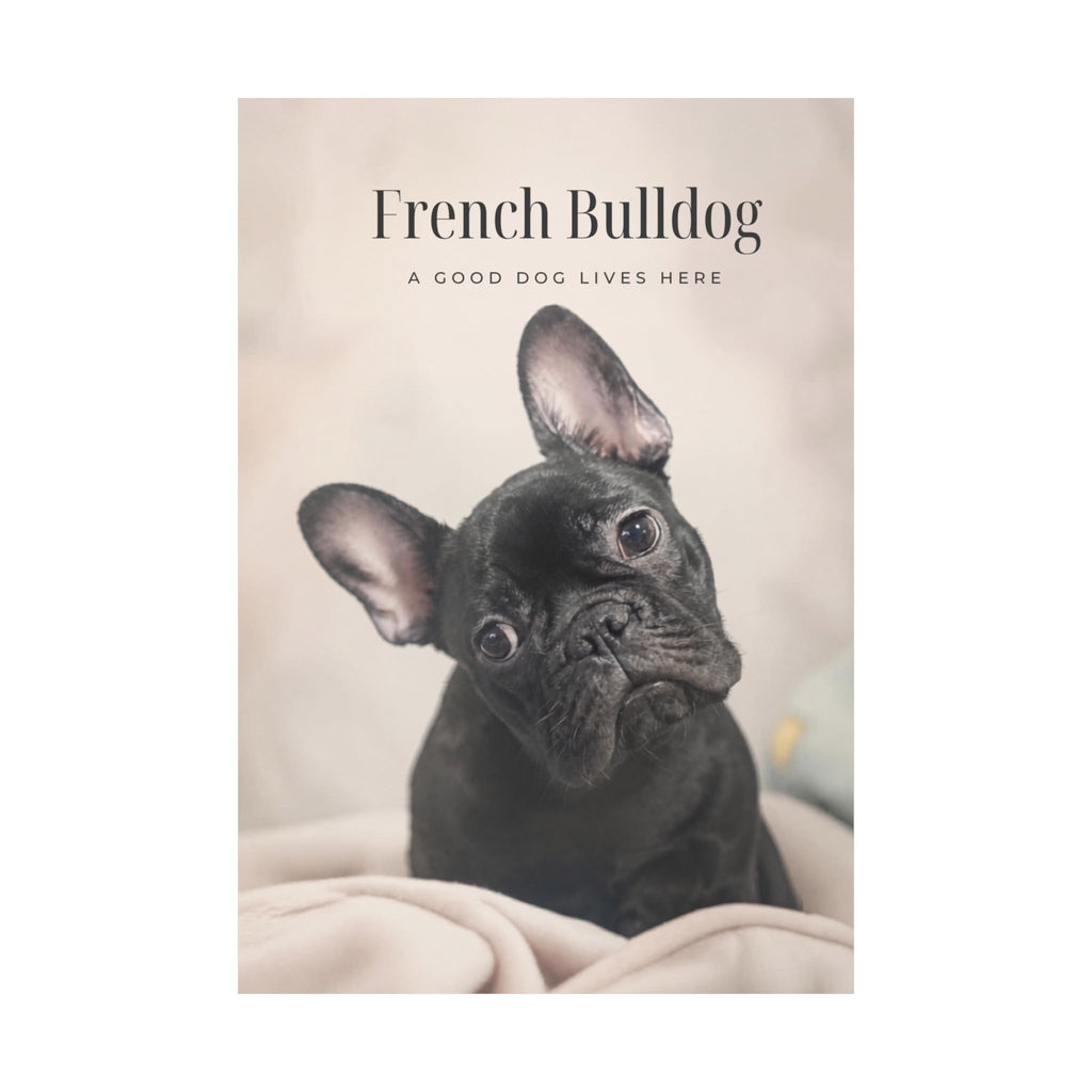 French Bulldog Print · Dog Breed Wall Art · Frenchie Gift · Matte Poster