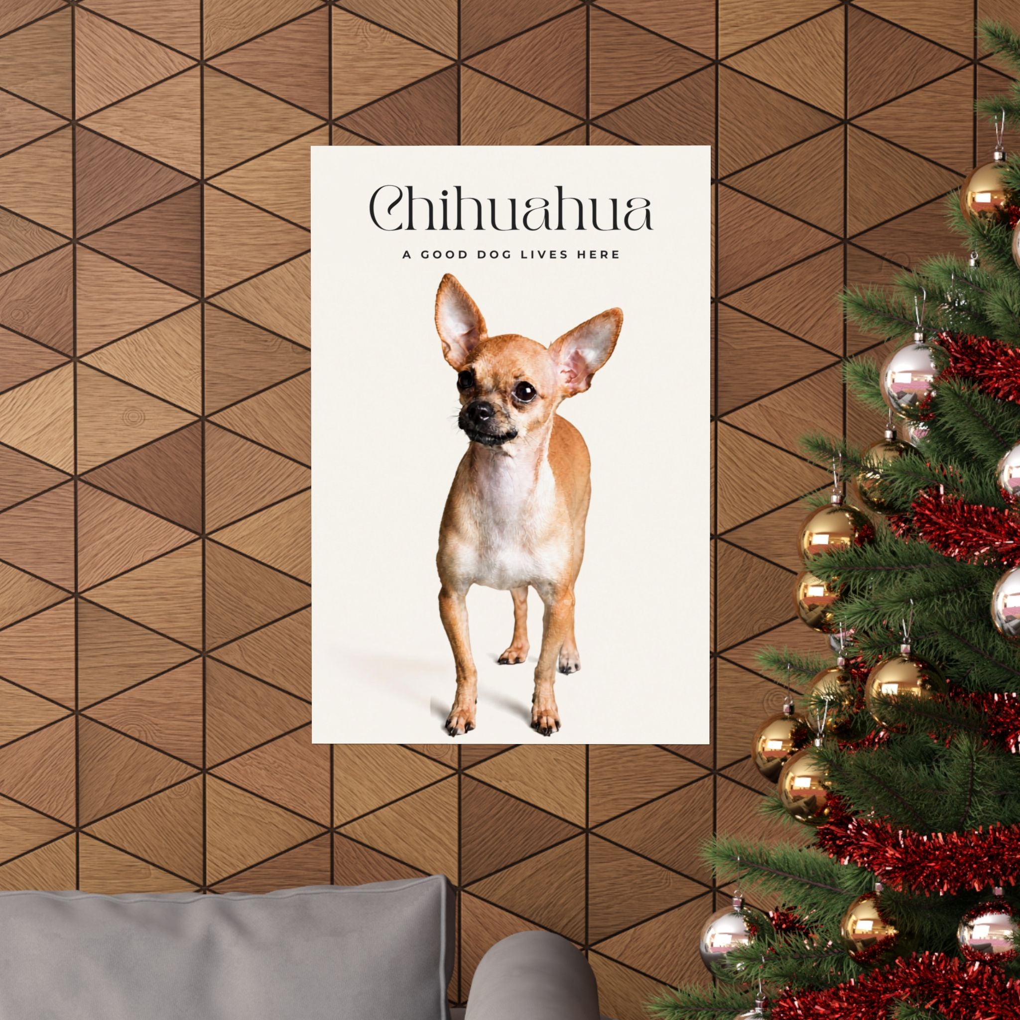 Chihuahua Print · Dog Breed Wall Art · Chihuahua Gift · Matte Poster