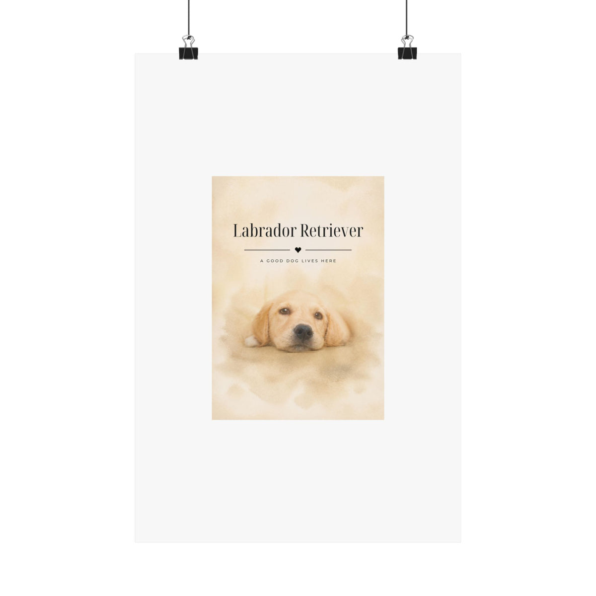 Labrador Retriever Wall Art · Lab Print · Dog Lover Home Decor