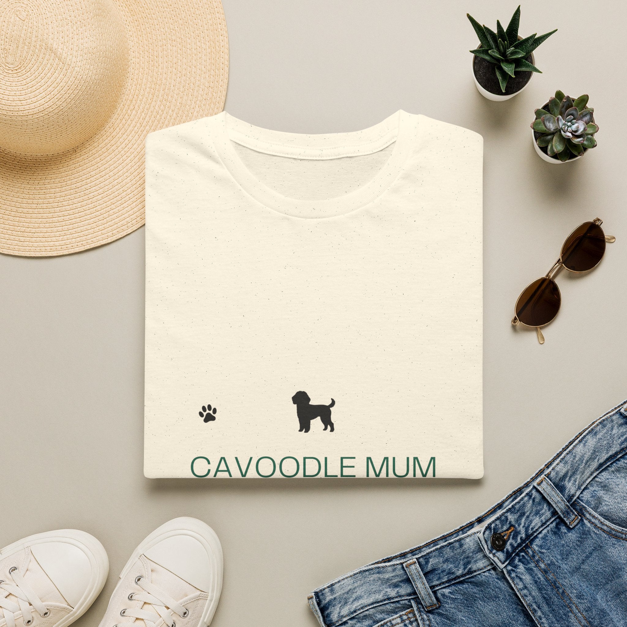 Cavoodle Mum T-Shirt · Cavoodle Gift for Women · Dog Mum Tee