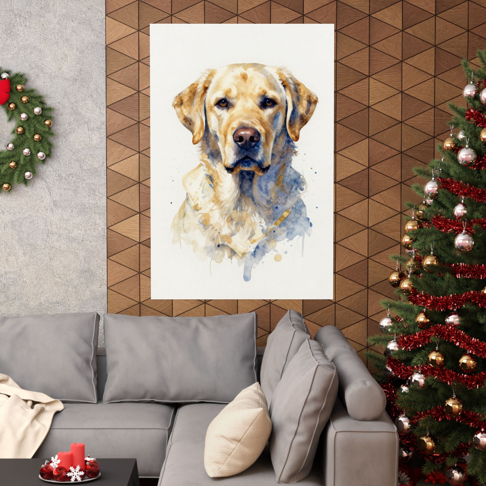 Labrador Retriever Wall Art · Lab Print · Dog Lover Home Decor