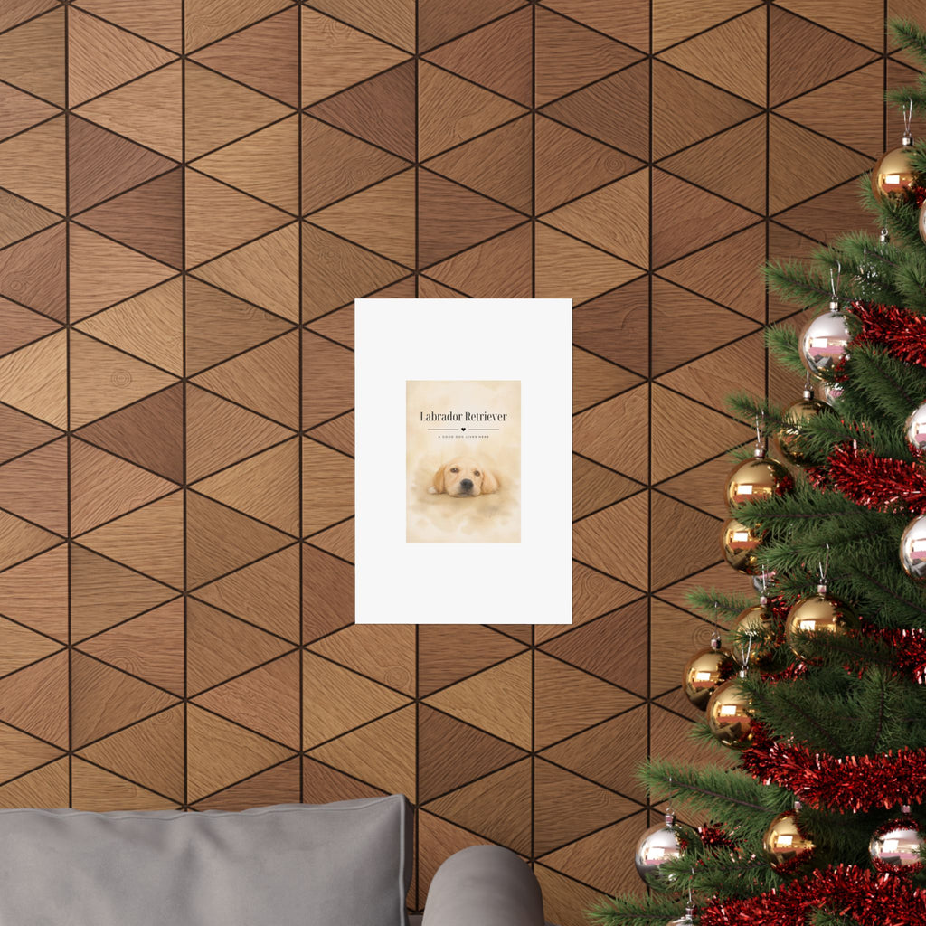 Labrador Retriever Wall Art · Lab Print · Dog Lover Home Decor