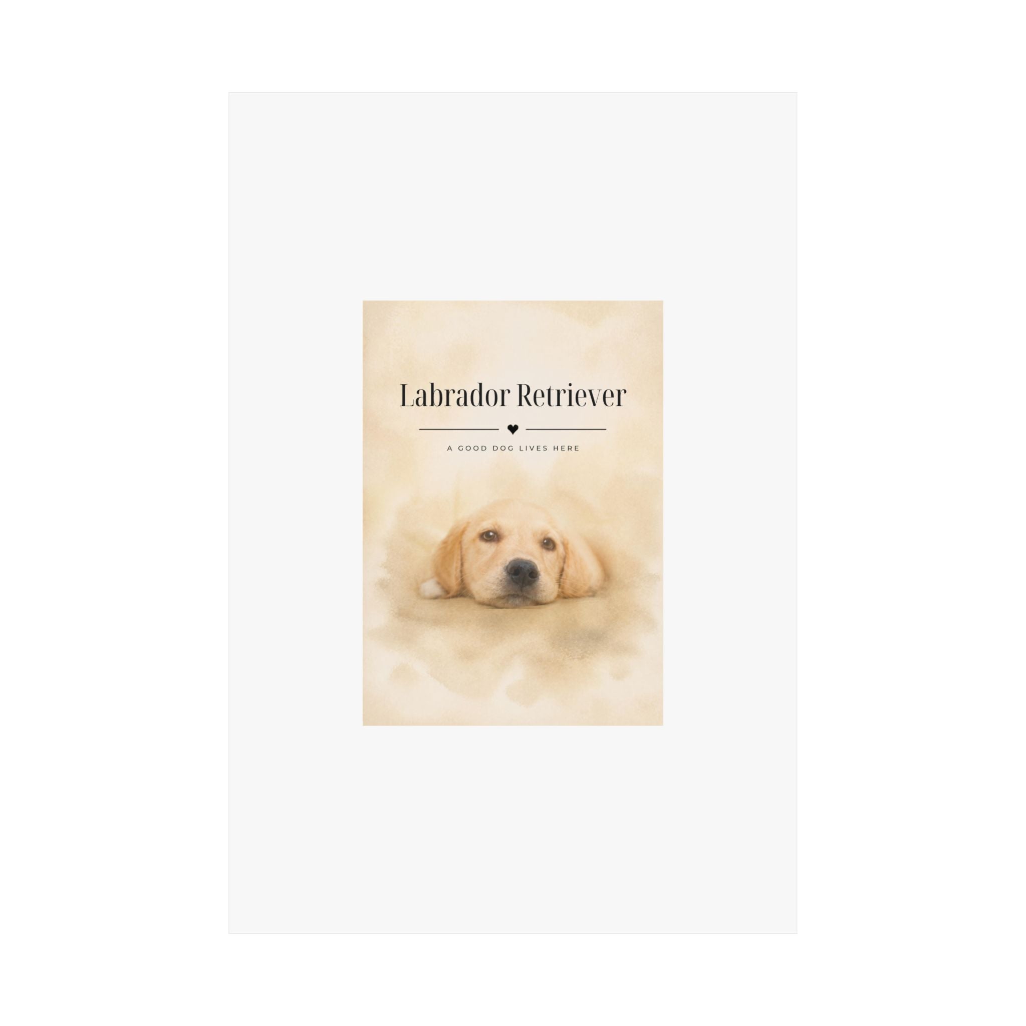 Labrador Retriever Wall Art · Lab Print · Dog Lover Home Decor