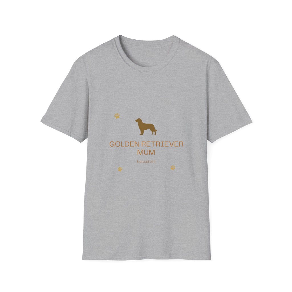 Golden Retriever Mum T-Shirt · Golden Retriever Gift · Dog Mum Tee