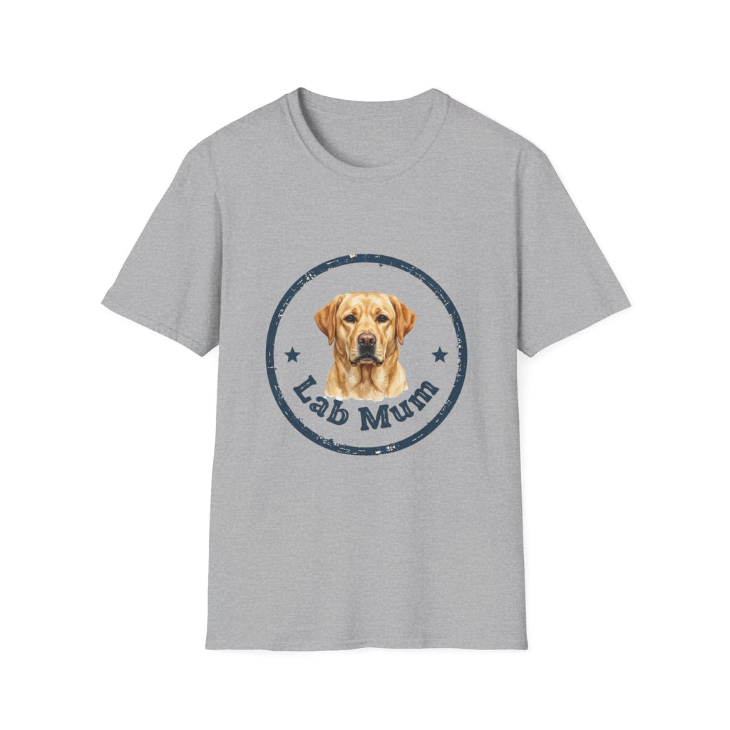 Labrador Mum T-Shirt · Lab Retriever Gift · Dog Mum Tee