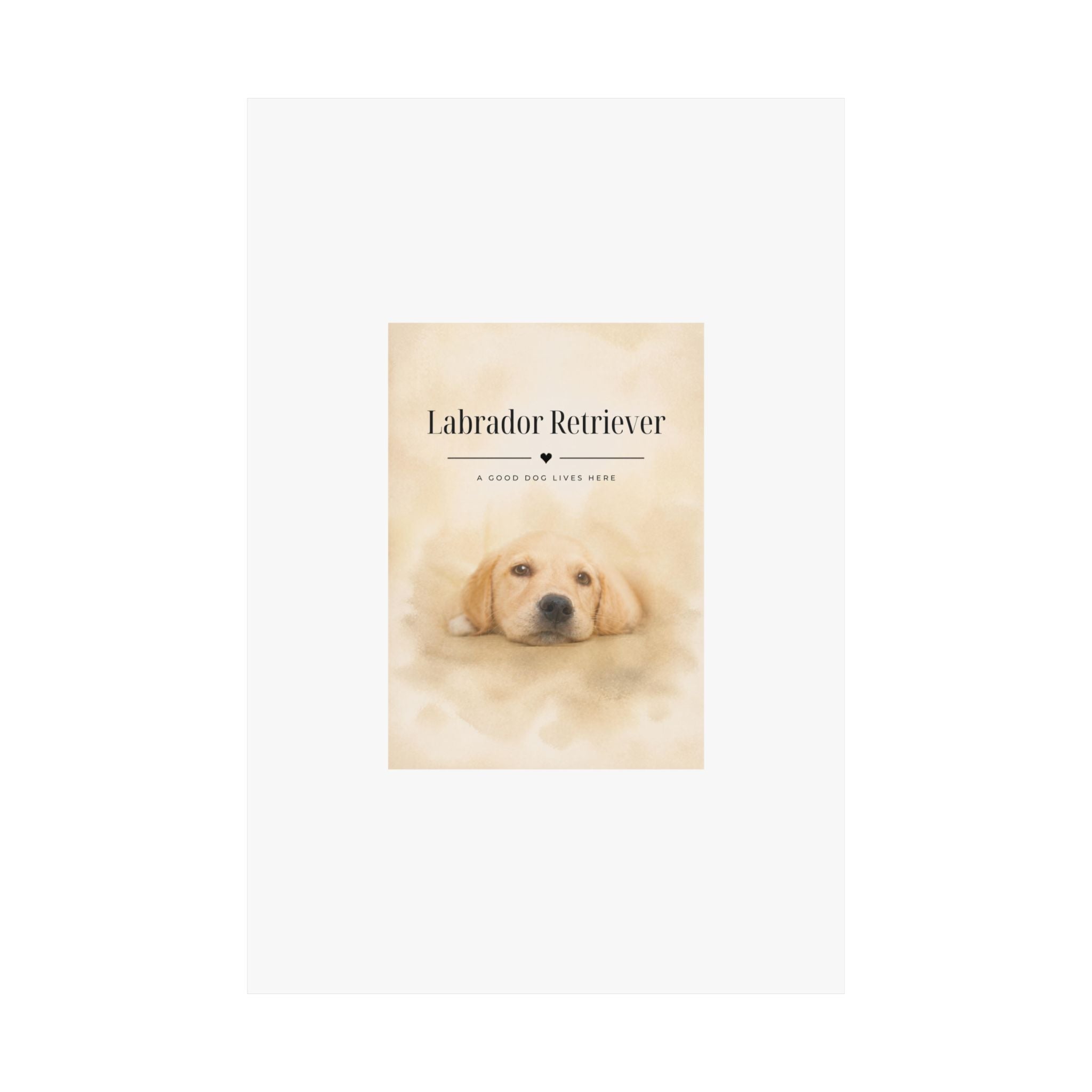 Labrador Retriever Wall Art · Lab Print · Dog Lover Home Decor