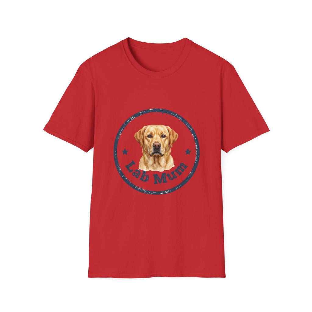 Labrador Mum T-Shirt · Lab Retriever Gift · Dog Mum Tee