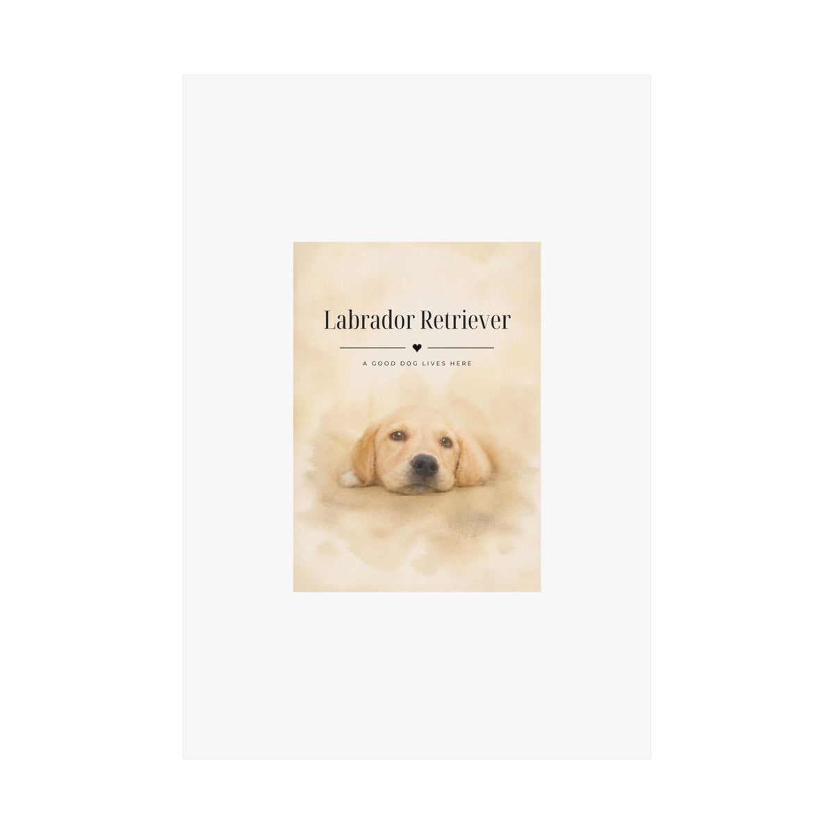 Labrador Retriever Wall Art · Lab Print · Dog Lover Home Decor