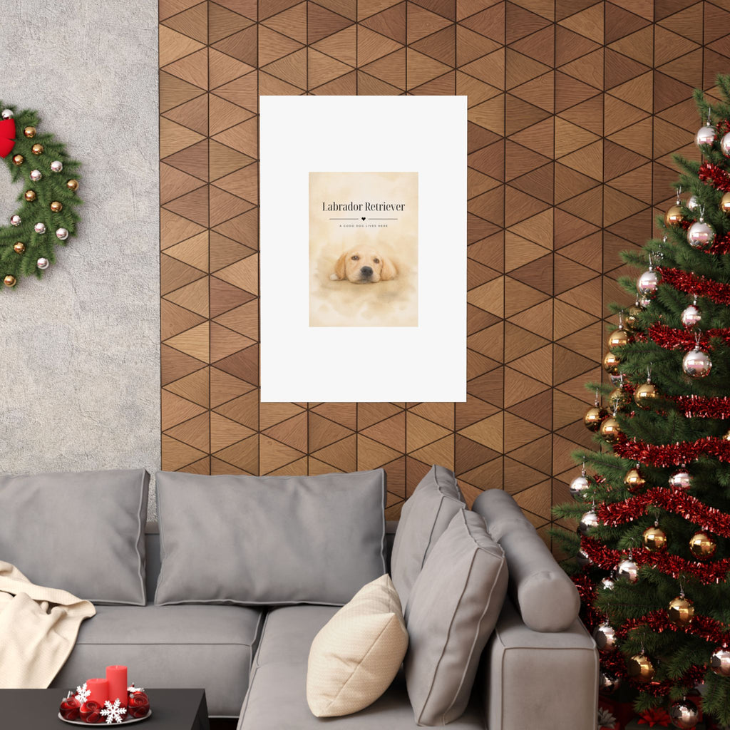 Labrador Retriever Wall Art · Lab Print · Dog Lover Home Decor