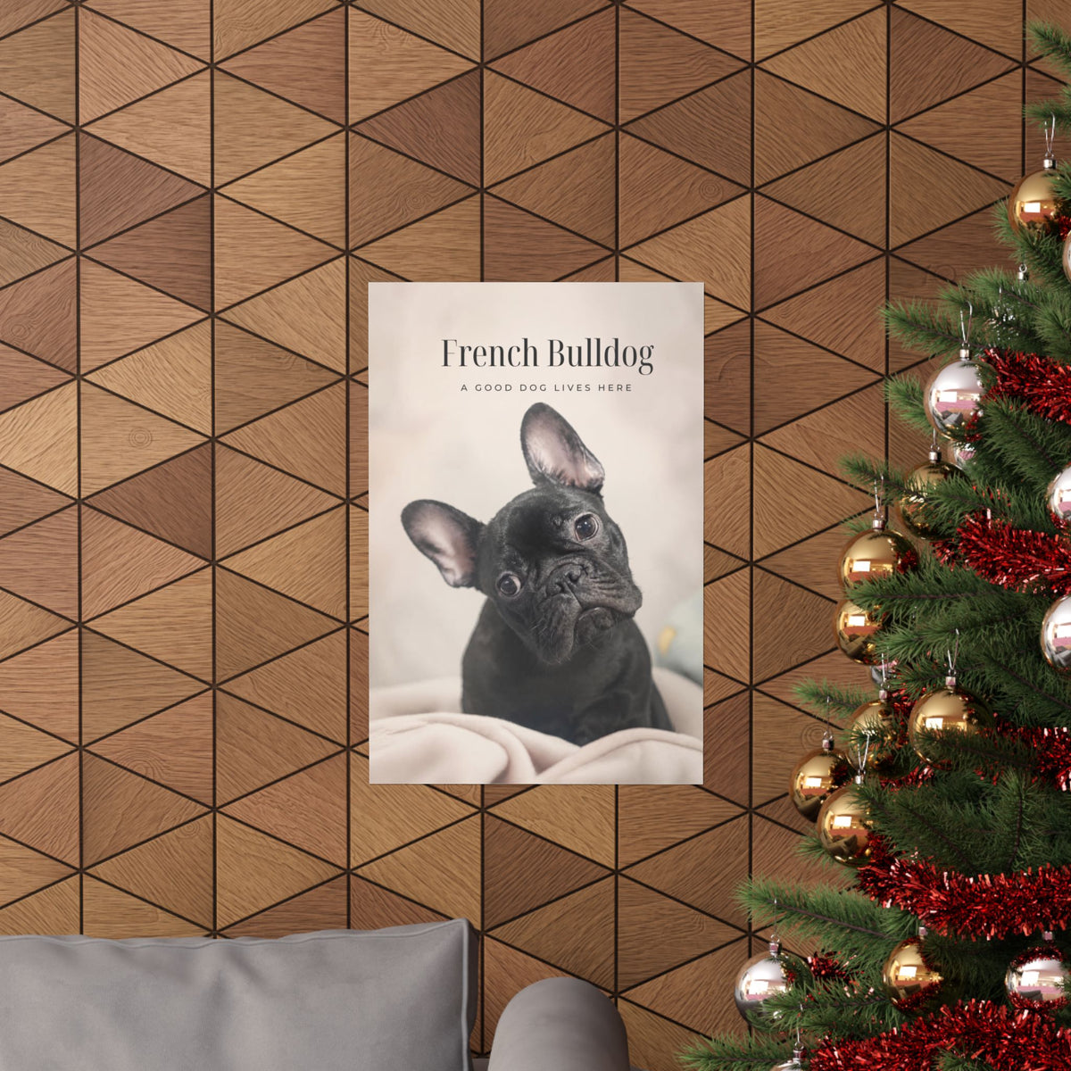 French Bulldog Print · Dog Breed Wall Art · Frenchie Gift · Matte Poster