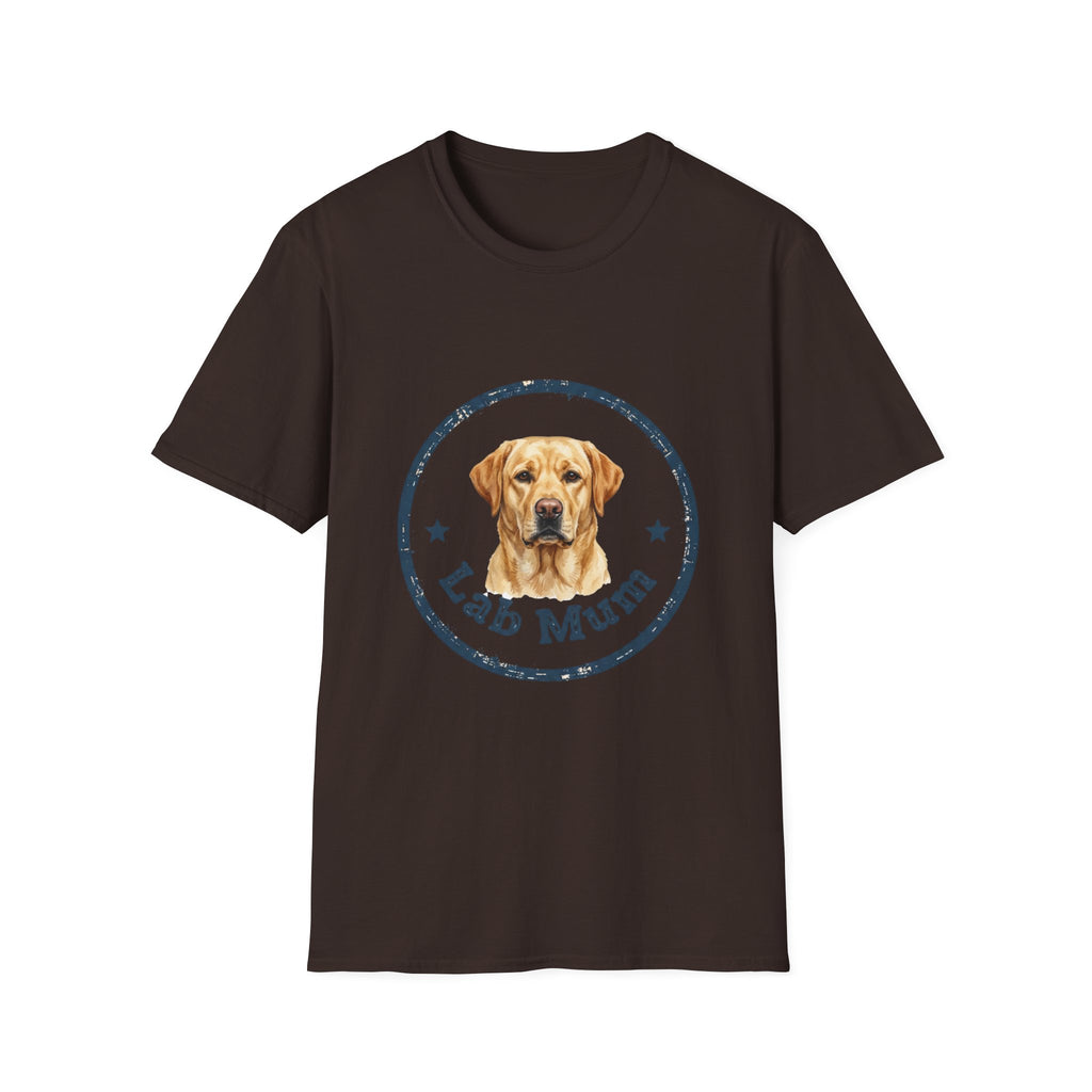Labrador Mum T-Shirt · Lab Retriever Gift · Dog Mum Tee