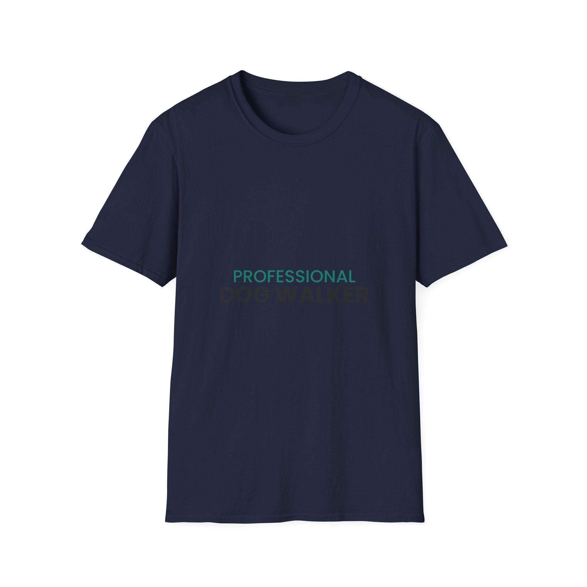Professional Dog Walker T-Shirt · Dog Lover Gift · Minimal Dog Owner Tee
