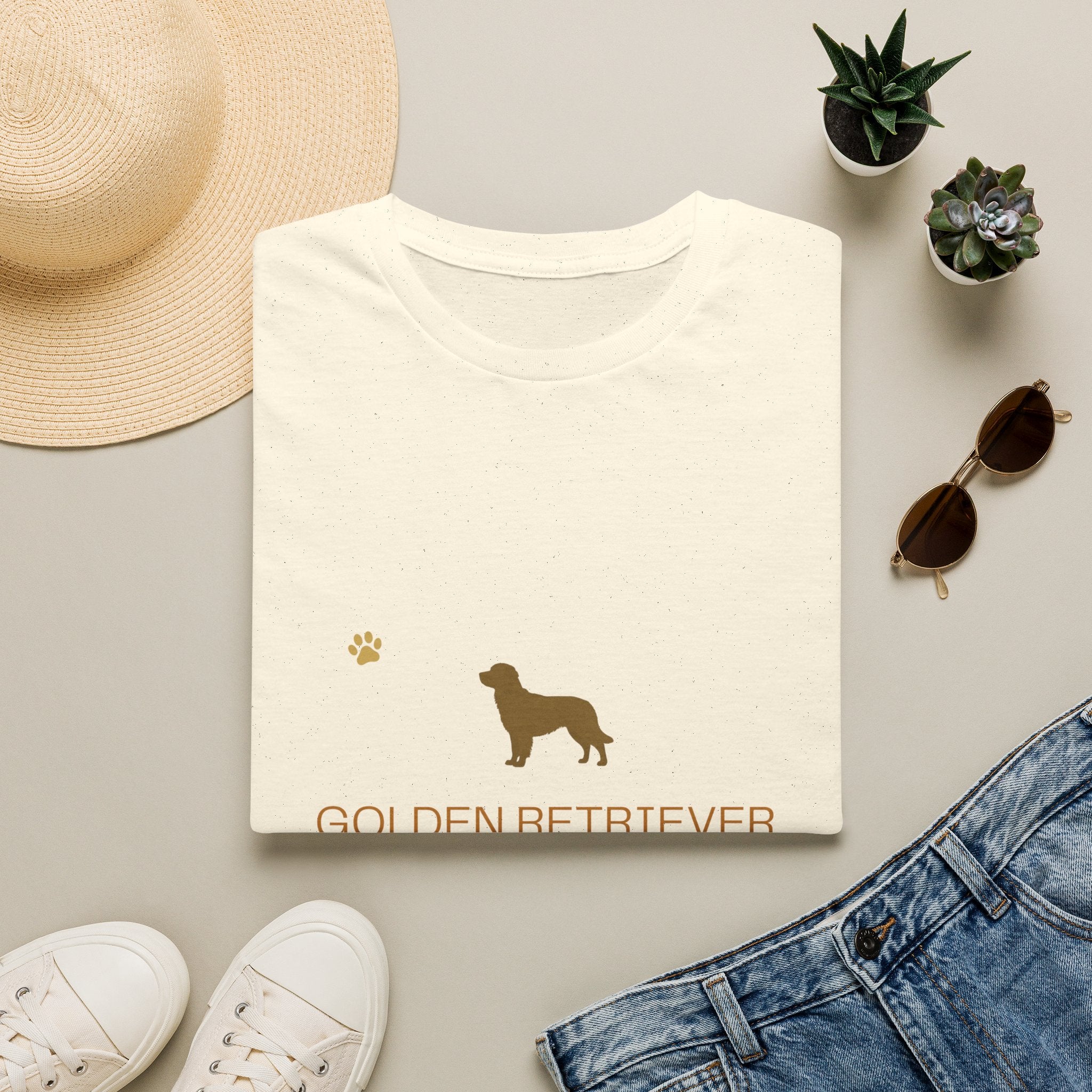 Golden Retriever Mum T-Shirt · Golden Retriever Gift · Dog Mum Tee
