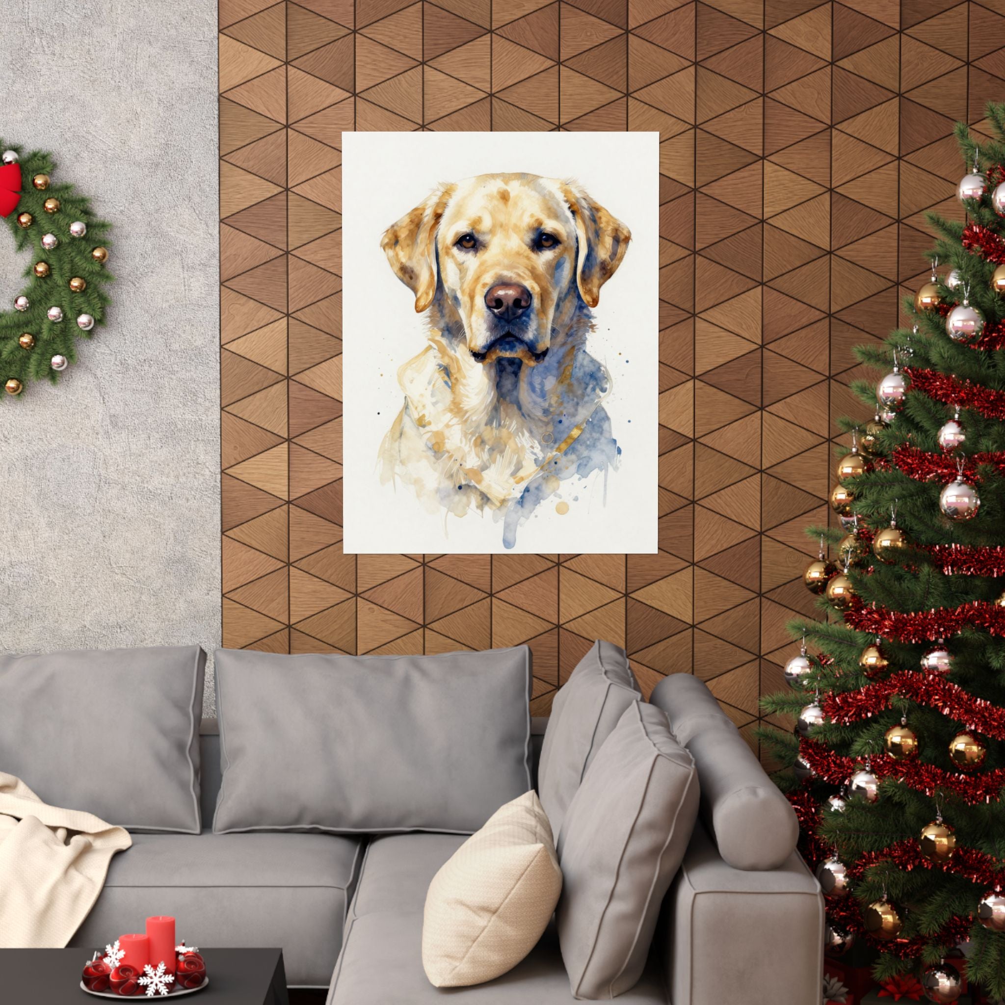 Labrador Retriever Wall Art · Lab Print · Dog Lover Home Decor