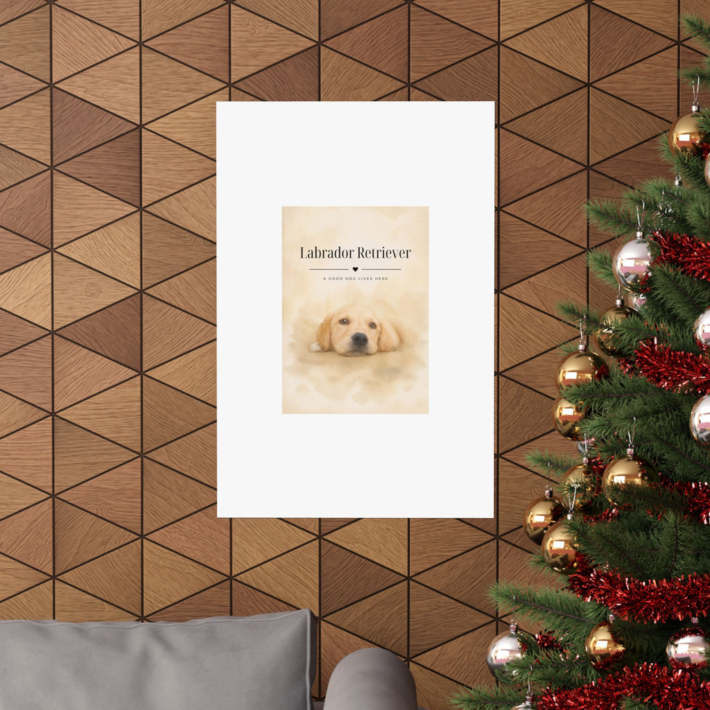 Labrador Retriever Wall Art · Lab Print · Dog Lover Home Decor
