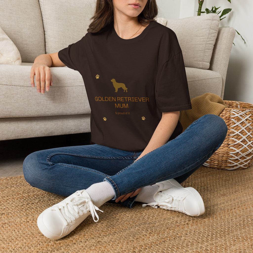 Golden Retriever Mum T-Shirt · Golden Retriever Gift · Dog Mum Tee