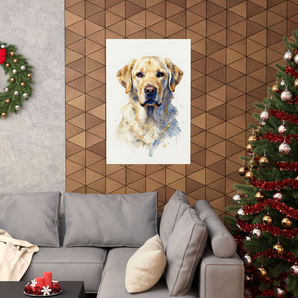 Labrador Retriever Wall Art · Lab Print · Dog Lover Home Decor