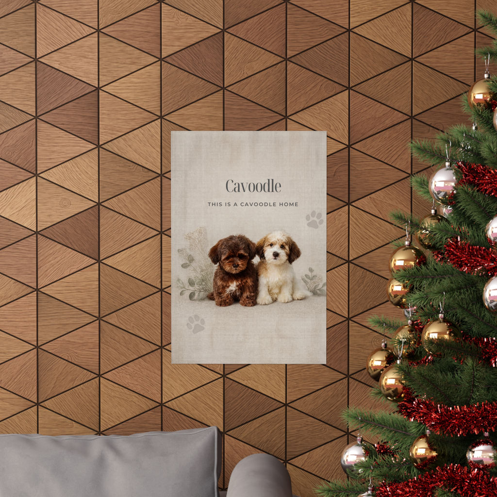 Cavoodle Print · Dog Breed Wall Art · Cavoodle Gift · Matte Poster