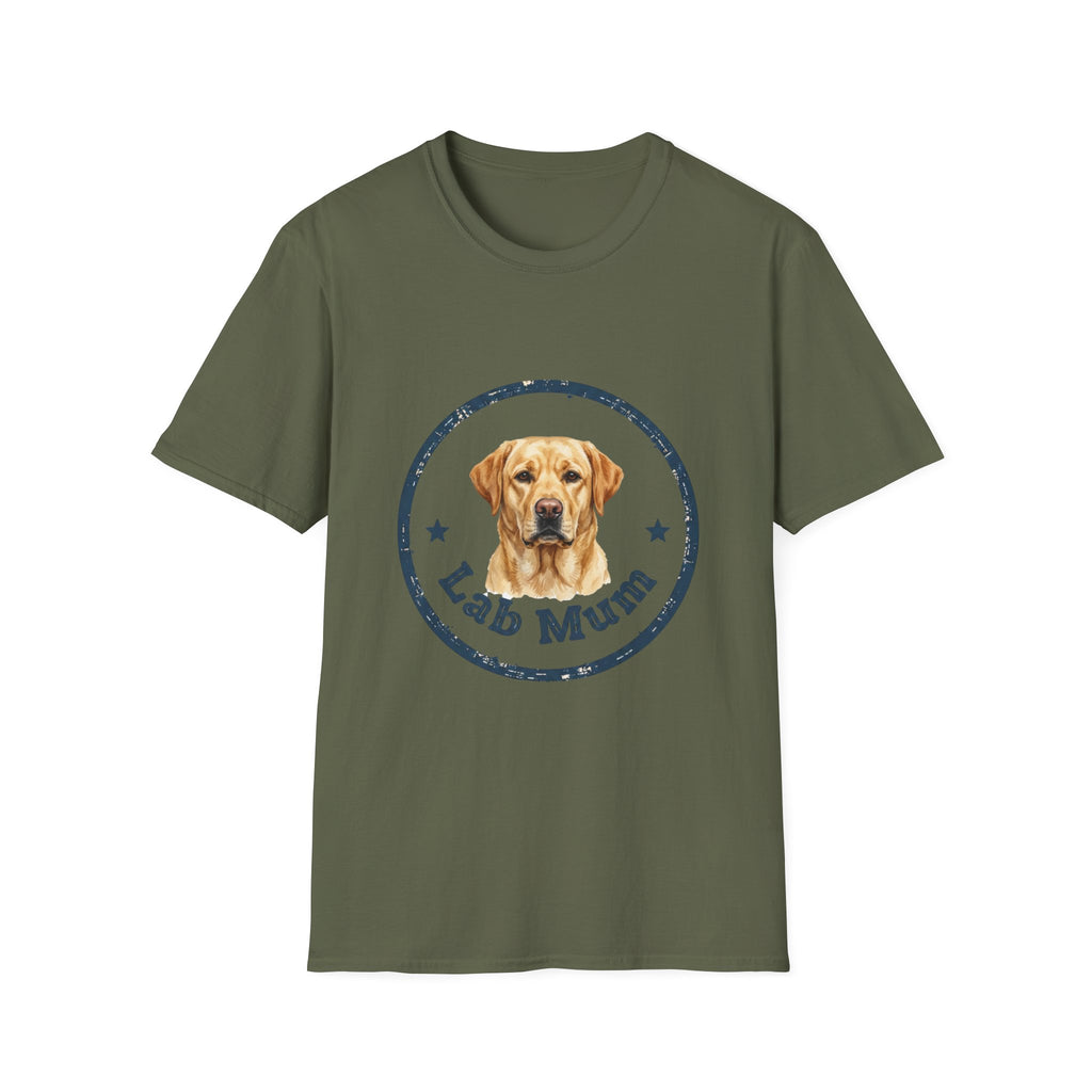 Labrador Mum T-Shirt · Lab Retriever Gift · Dog Mum Tee