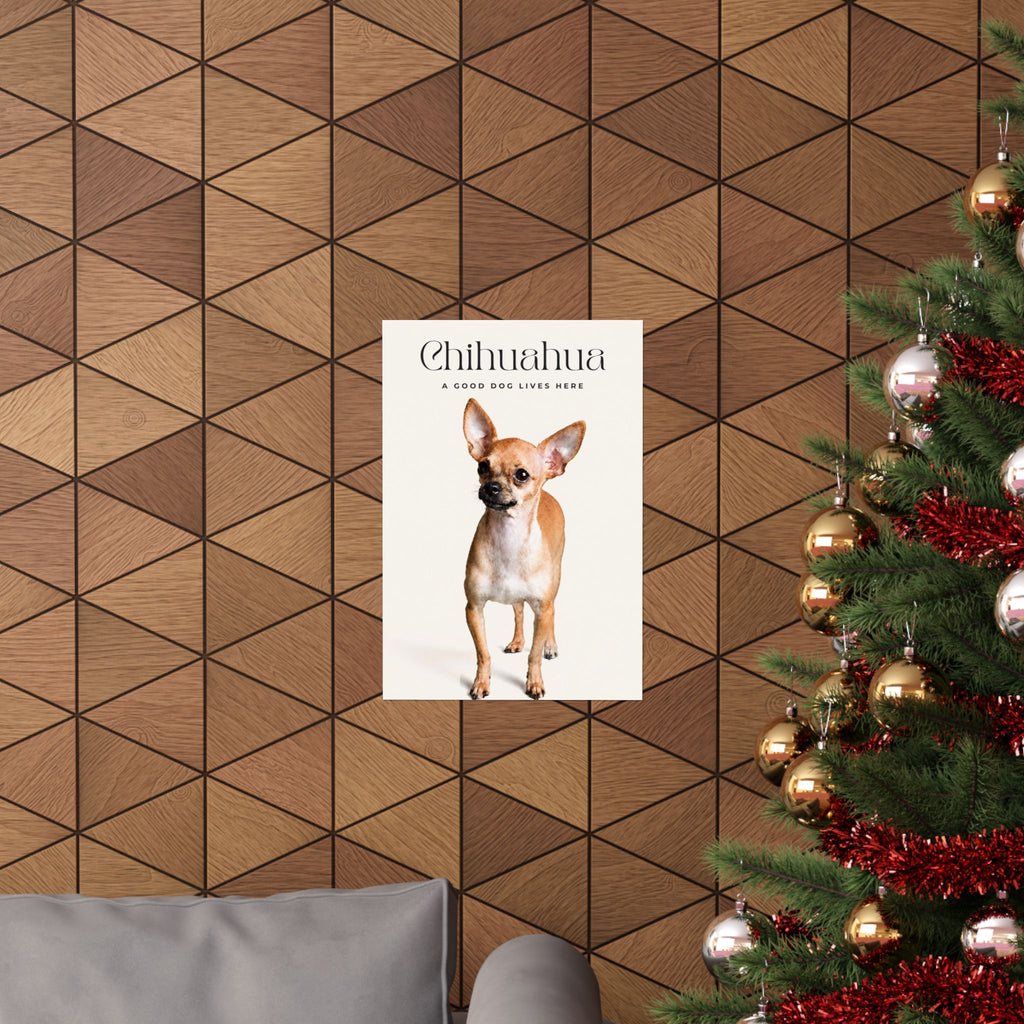 Chihuahua Print · Dog Breed Wall Art · Chihuahua Gift · Matte Poster