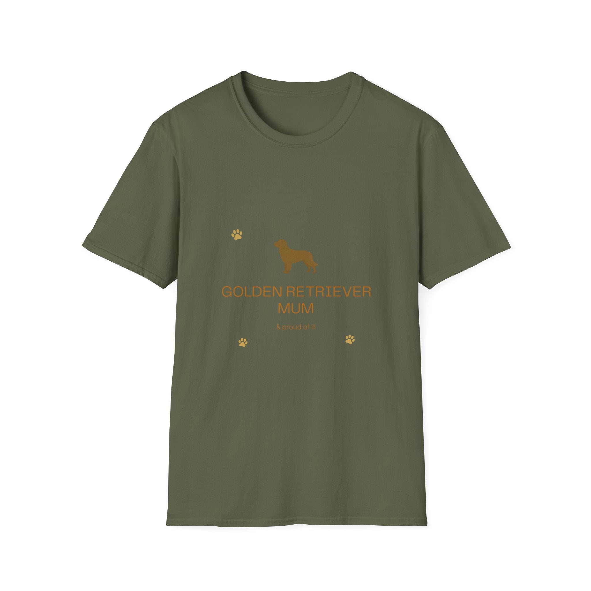 Golden Retriever Mum T-Shirt · Golden Retriever Gift · Dog Mum Tee