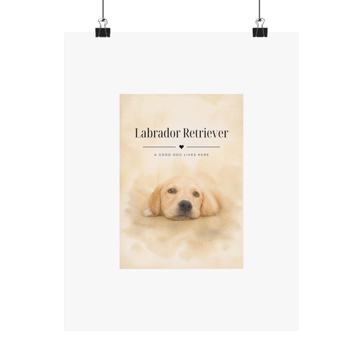 Labrador Retriever Wall Art · Lab Print · Dog Lover Home Decor