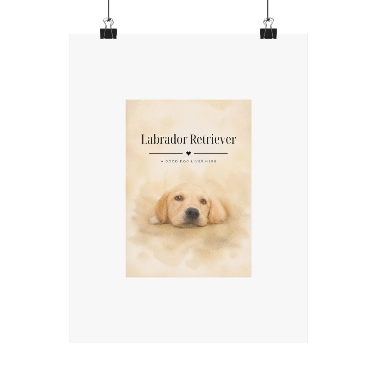 Labrador Retriever Wall Art · Lab Print · Dog Lover Home Decor