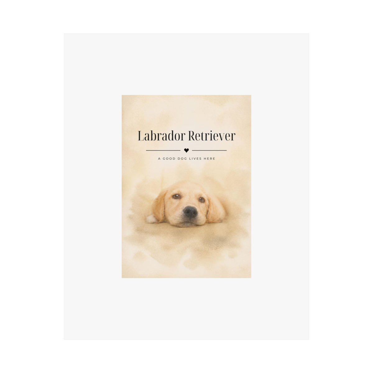 Labrador Retriever Wall Art · Lab Print · Dog Lover Home Decor