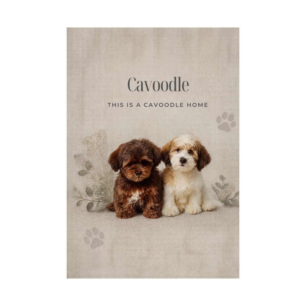 Cavoodle Print · Dog Breed Wall Art · Cavoodle Gift · Matte Poster