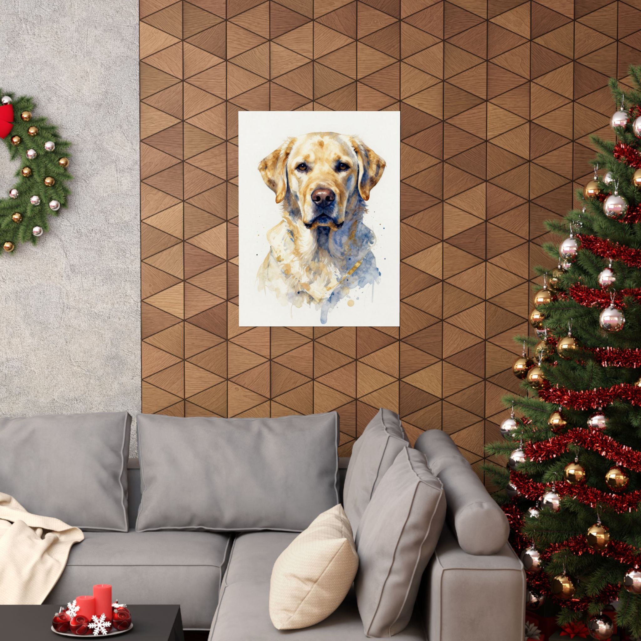 Labrador Retriever Wall Art · Lab Print · Dog Lover Home Decor