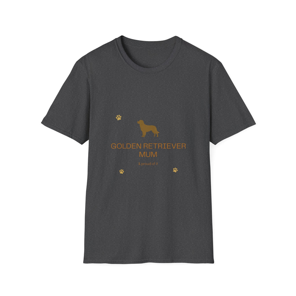 Golden Retriever Mum T-Shirt · Golden Retriever Gift · Dog Mum Tee