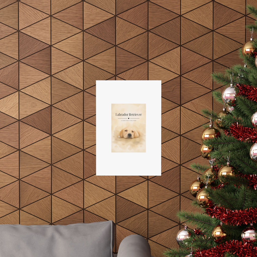 Labrador Retriever Wall Art · Lab Print · Dog Lover Home Decor