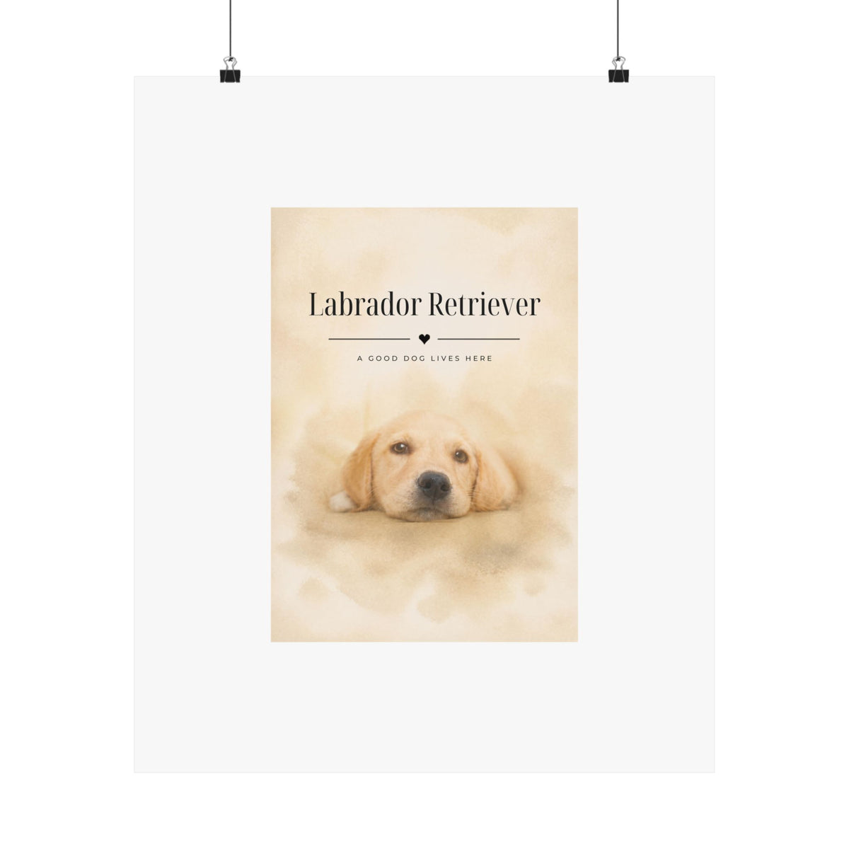 Labrador Retriever Wall Art · Lab Print · Dog Lover Home Decor