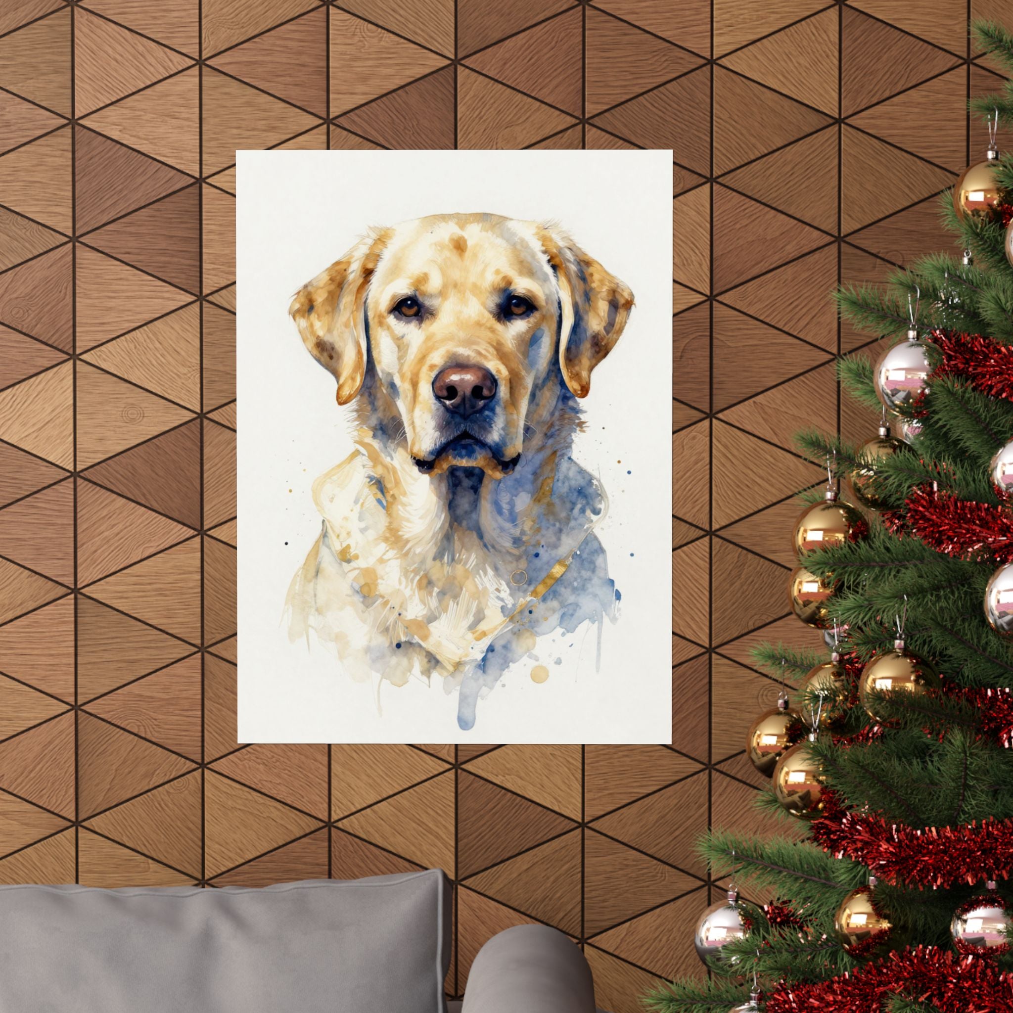 Labrador Retriever Wall Art · Lab Print · Dog Lover Home Decor
