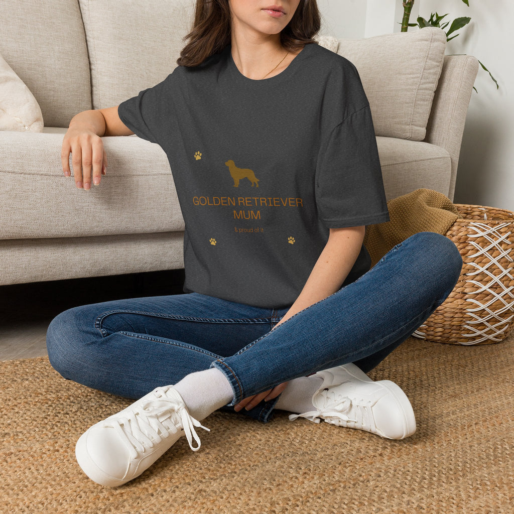 Golden Retriever Mum T-Shirt · Golden Retriever Gift · Dog Mum Tee
