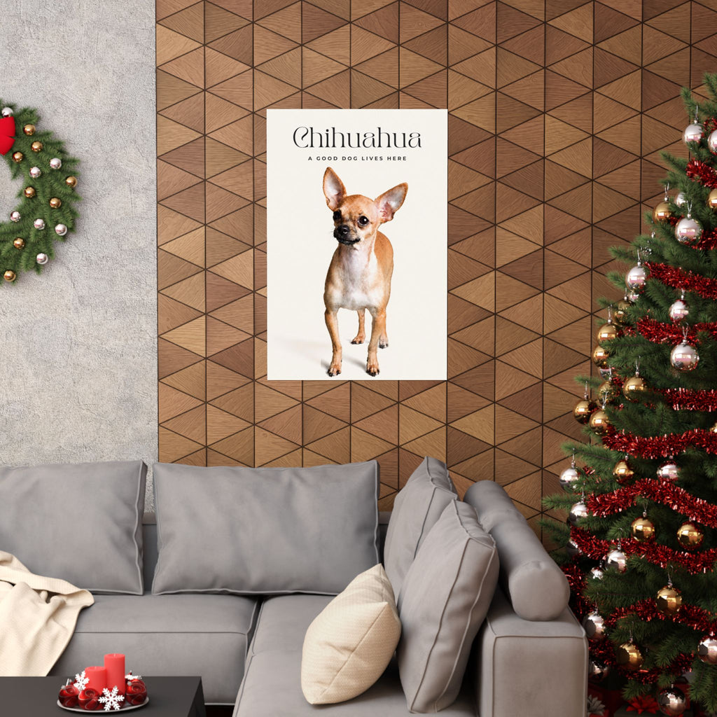 Chihuahua Print · Dog Breed Wall Art · Chihuahua Gift · Matte Poster