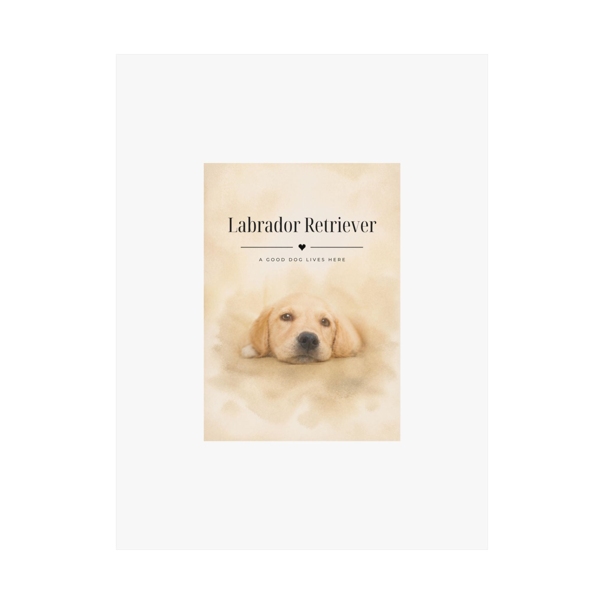 Labrador Retriever Wall Art · Lab Print · Dog Lover Home Decor