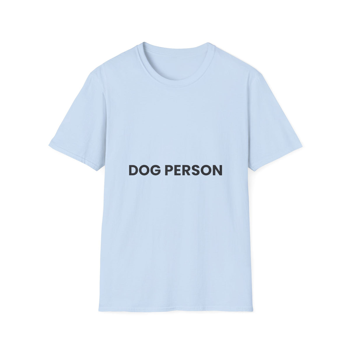 Dog Person T-Shirt · Dog Lover Gift · Minimal Dog Owner Tee