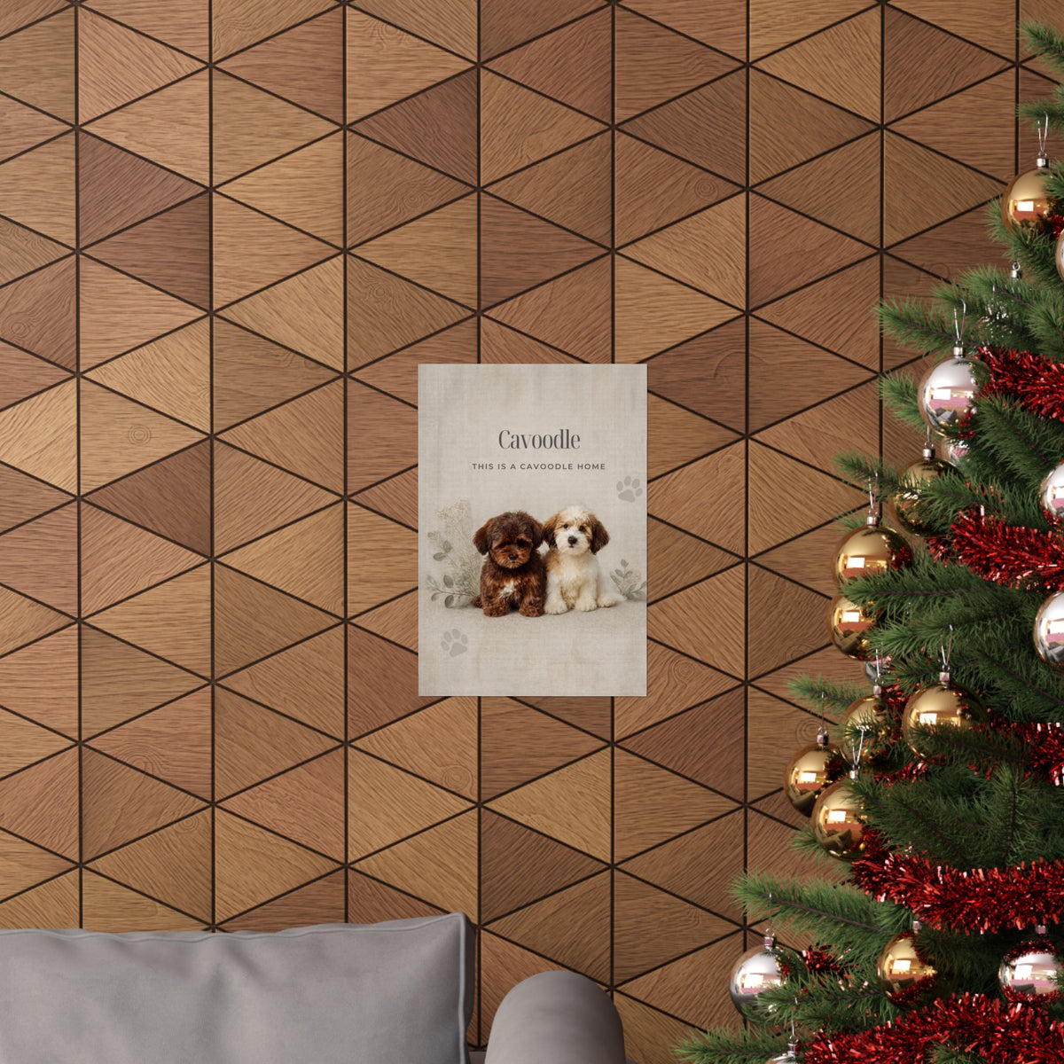 Cavoodle Print · Dog Breed Wall Art · Cavoodle Gift · Matte Poster